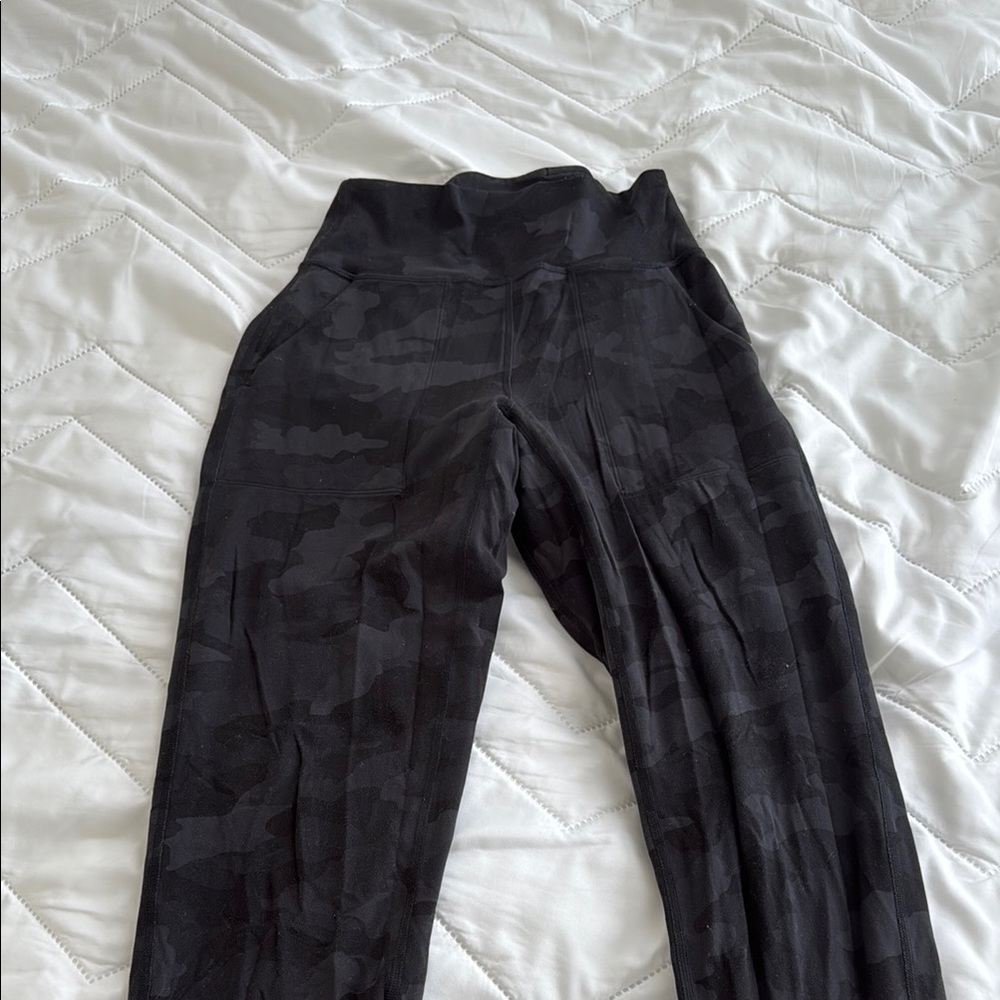 lululemon athletica Black Camo align joggers